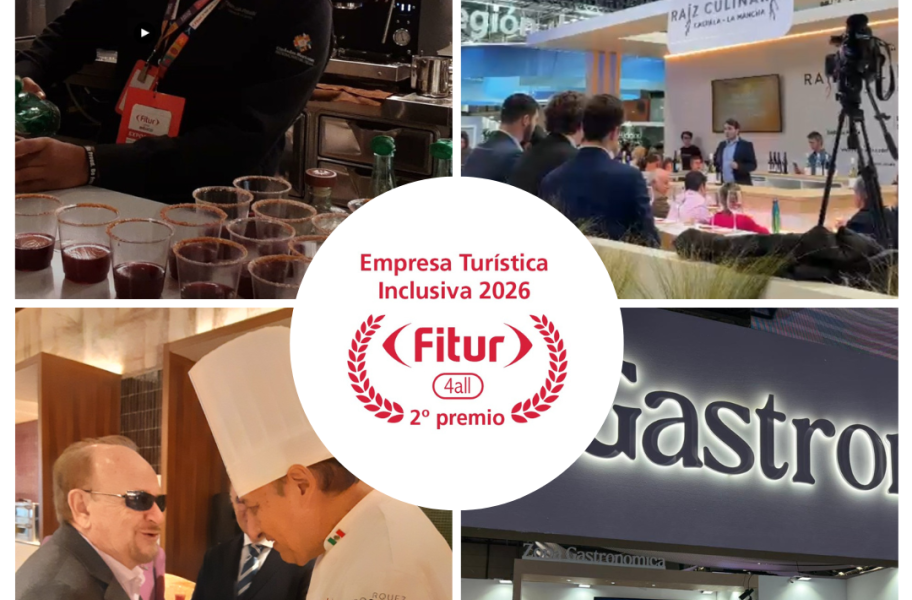 FITUR 2026 con showcookings, degustaciones y stands que impulsan el turismo gastronómico como valor añadido para los destinos.