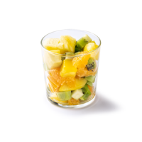 Fruta cortada pequeño