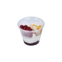 Vaso yogurt con toppings