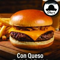HAMBURGUESA CON QUESO
