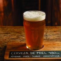 CERVEZA DE MIEL - Cerveza Pinta 480cc